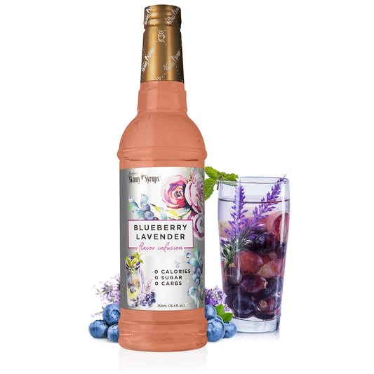 Blueberry Lavender Flavor Infusion Skinny Syrup