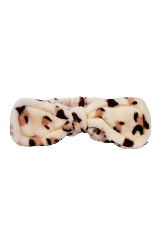 Cala Plush Headband - Cheeta