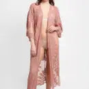 Blush Lace Kimono