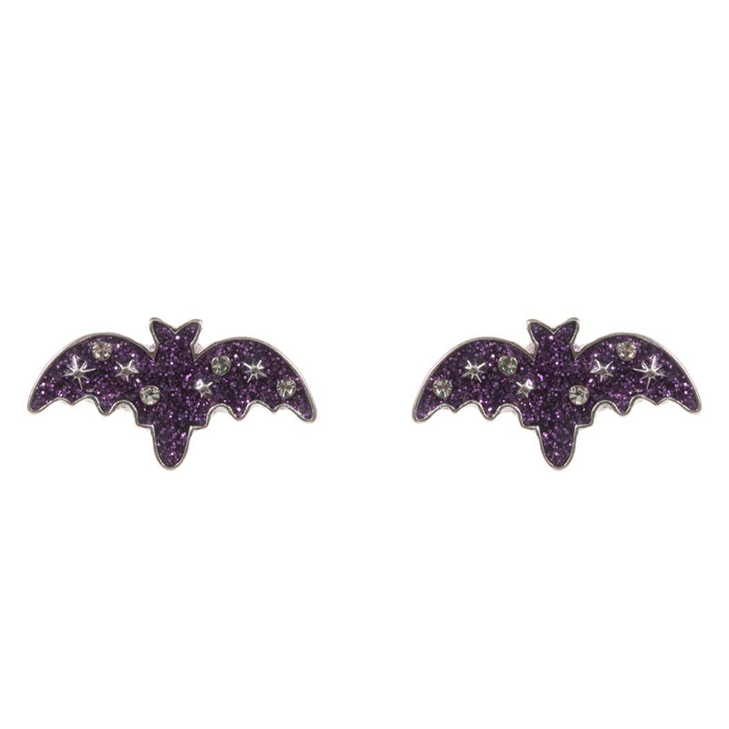 Bat Stud Earrings