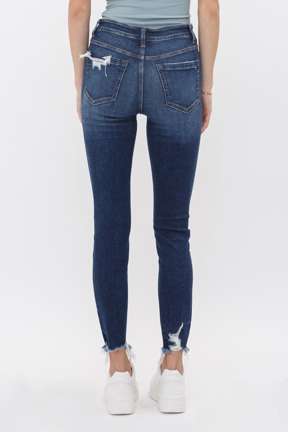 Barbera Jeans - Mica Mid Rise Ankle Skinny