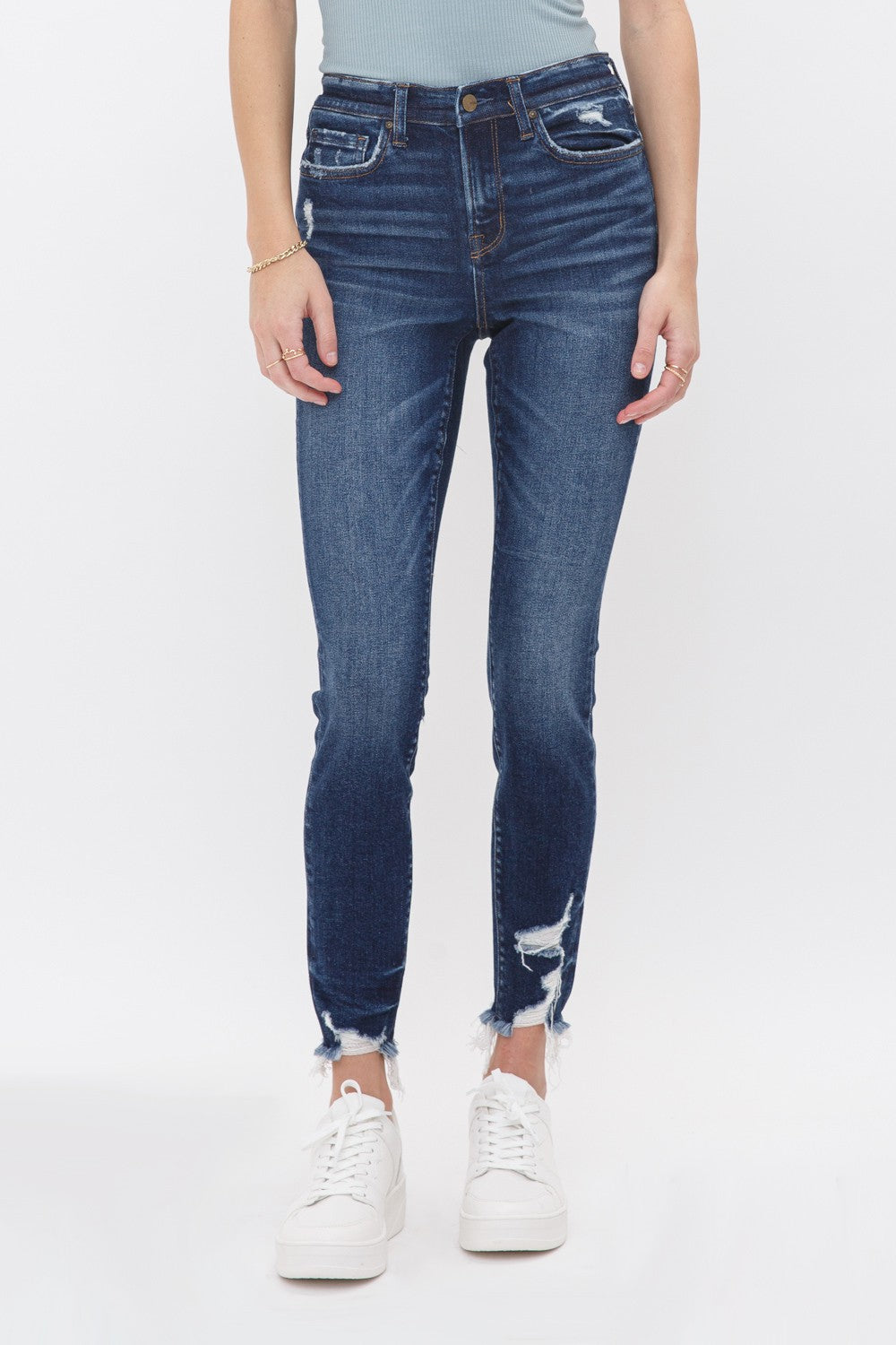 Barbera Jeans - Mica Mid Rise Ankle Skinny