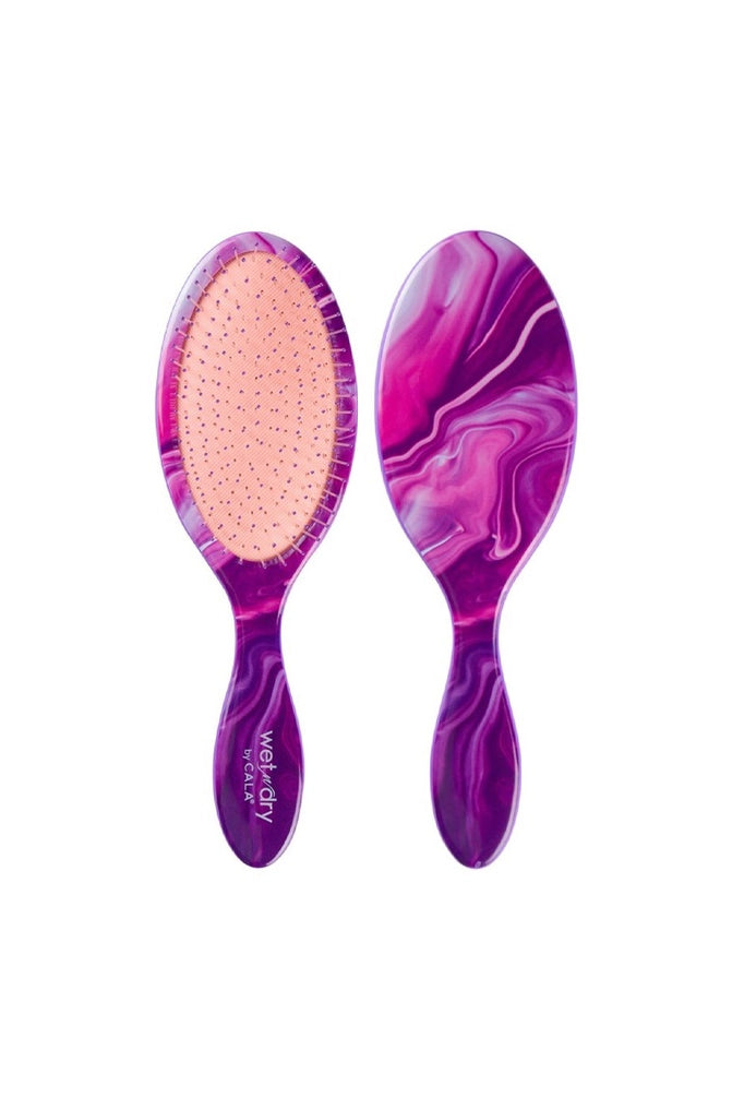 Cala Wet-N-Dry Detangling Hair Brush - Lavender