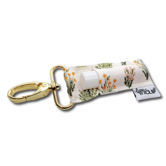 Wildflower Bouquet LippyClip® Lip Balm Holder for Chapstick