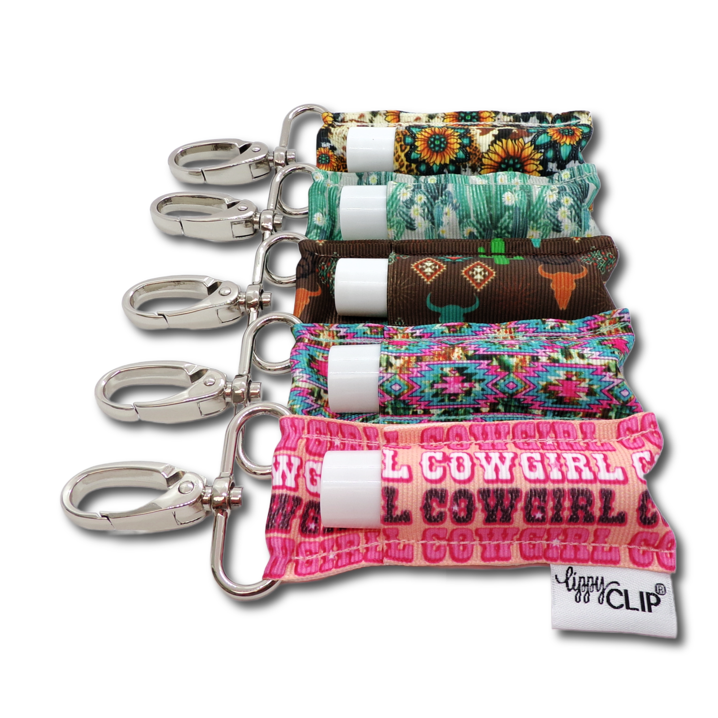 Western Sunflower LippyClip® Lip Balm Holder for Chapstick