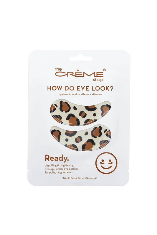 Leopard - Hydrogel Under Eye Patch - Ready