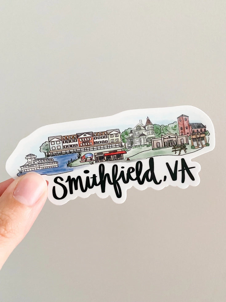 Smithfield Skyline Sticker