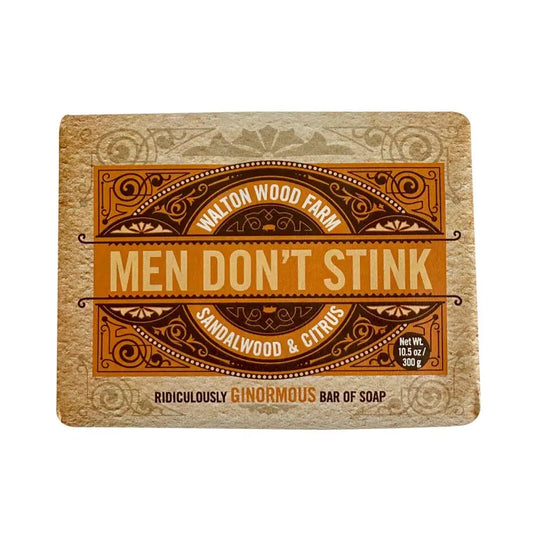 Men Don't Stink Soap - Sandalwood & Citrus 10oz Scent