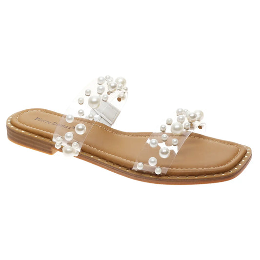 Pearl Clear Sandals