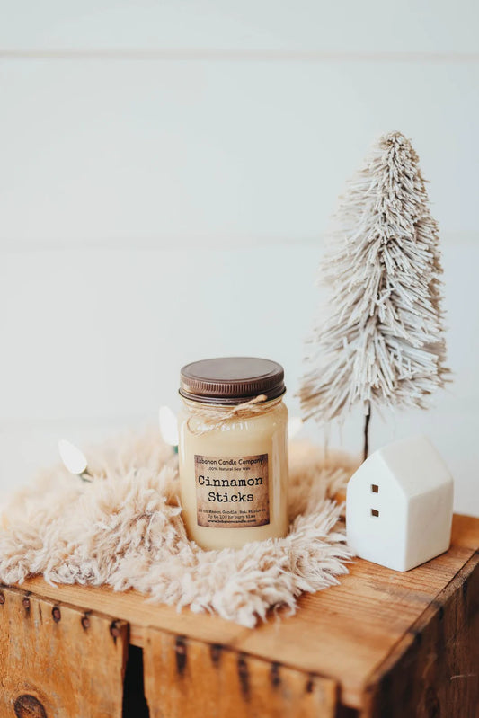 Cinnamon sticks soy candle