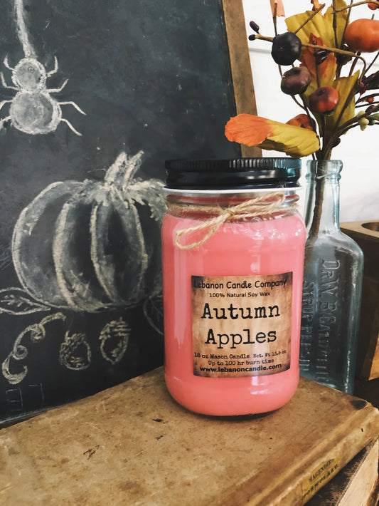 Autumn Apples soy candle