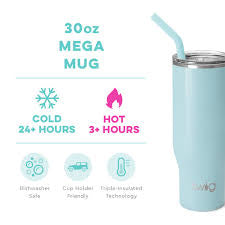 Aquamarine 30oz Swig Mug