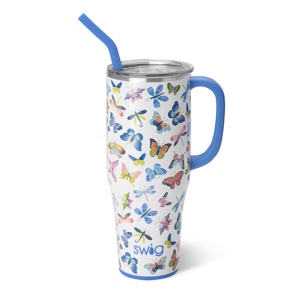 Butterfly Bliss Swig 40oz Mega Tumbler