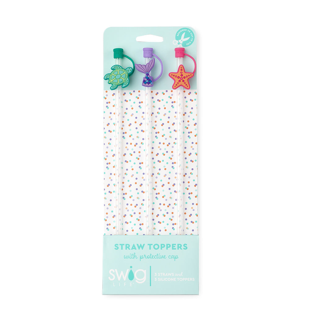 Ocean Straw Topper Set - Swig