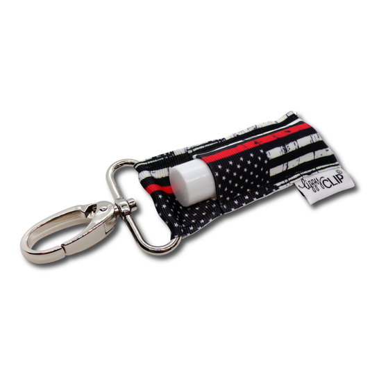 Thin Red Line LippyClip® Lip Balm Holder for Chapstick