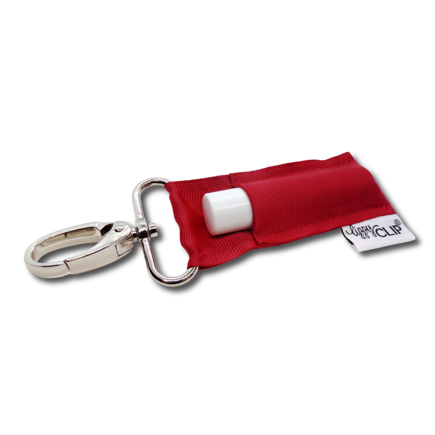 CLASSIC: Crimson LippyClip® Lip Balm Holder for Chapstick