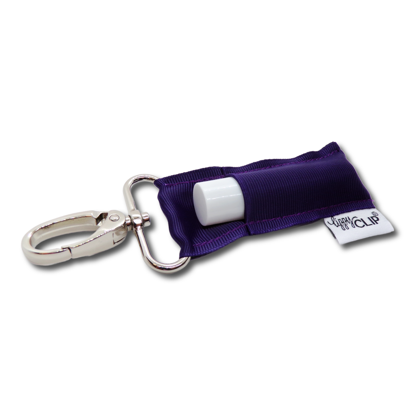 CLASSIC Eggplant Purple LippyClip® Lip Balm Holder