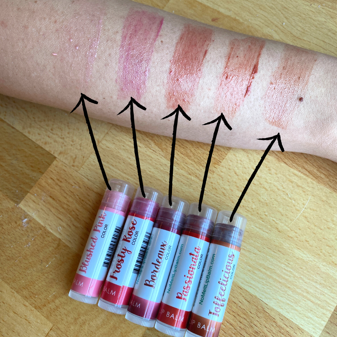 Tinted No- Melt Lip Balm