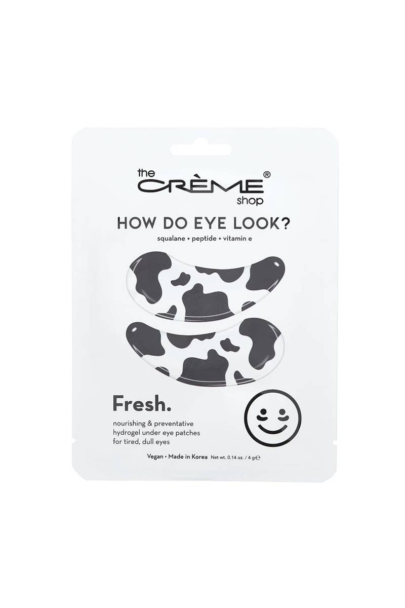 Cow Hydrogel Under Eye Patch - Fresh