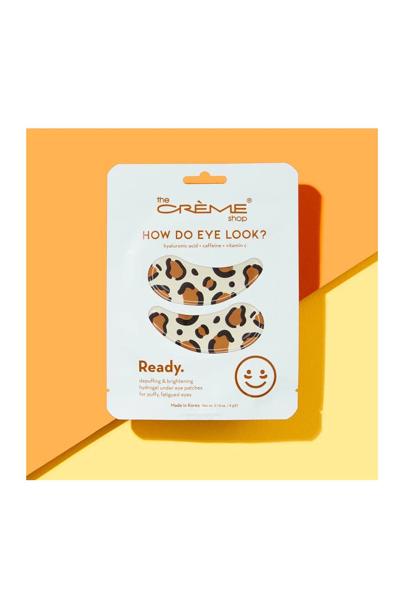 Leopard - Hydrogel Under Eye Patch - Ready