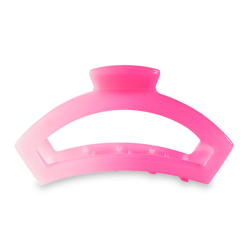 Pink Ombre Open Teleties Clip