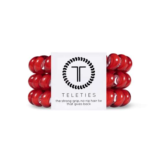 Scarlet Red Large Teleties